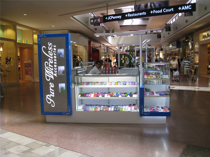 Cell phone kiosk