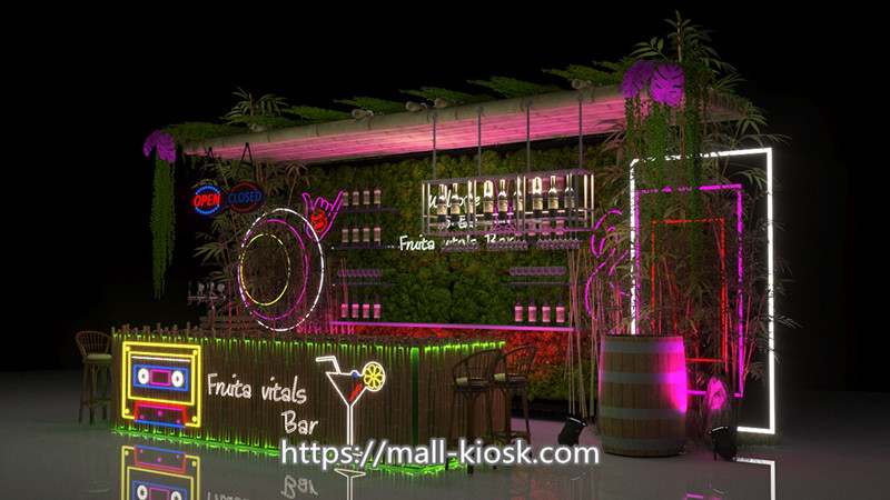 Wine bar counter