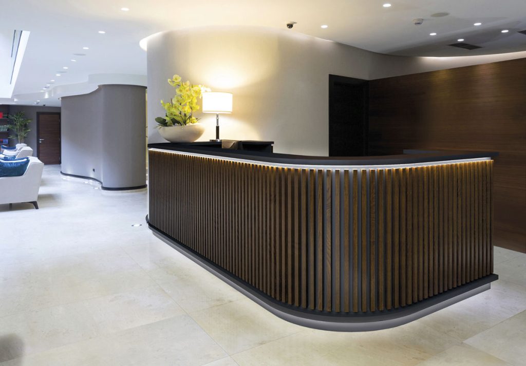 hotel counter