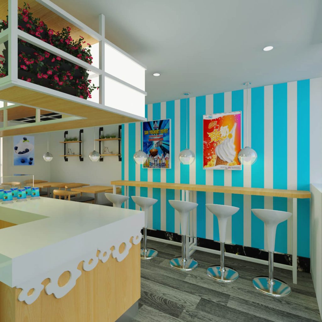ice cream shop