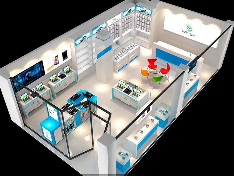 phone store design