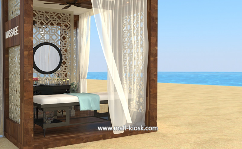 Massage booth