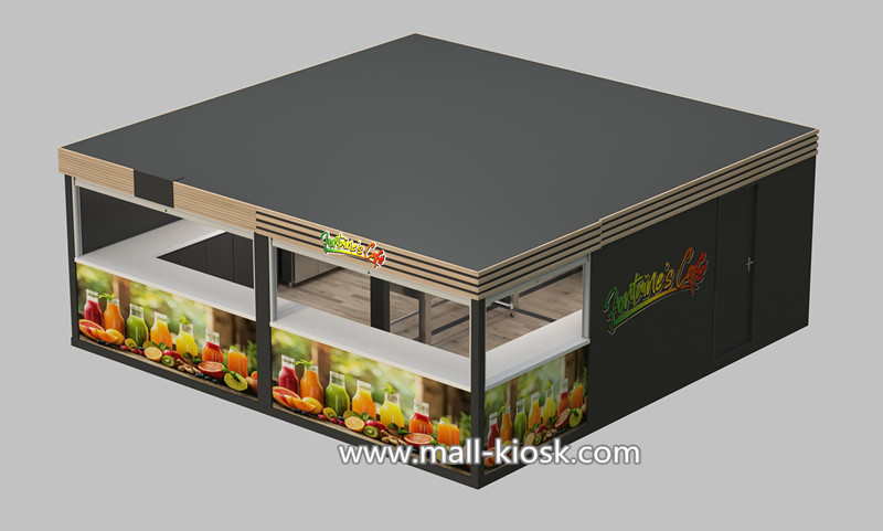 outdoor cafe booth