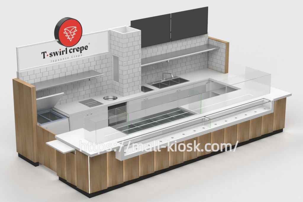 crepe kiosk desifn