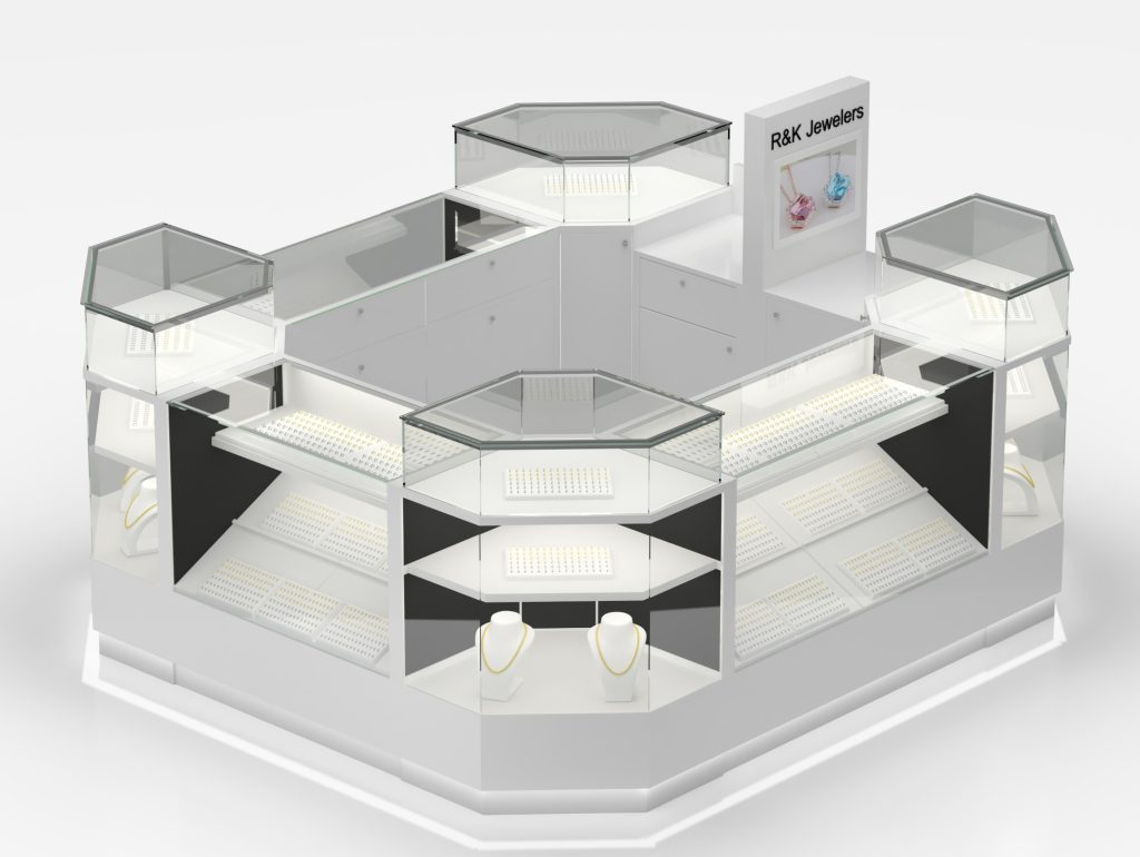 jewelry display kiosk