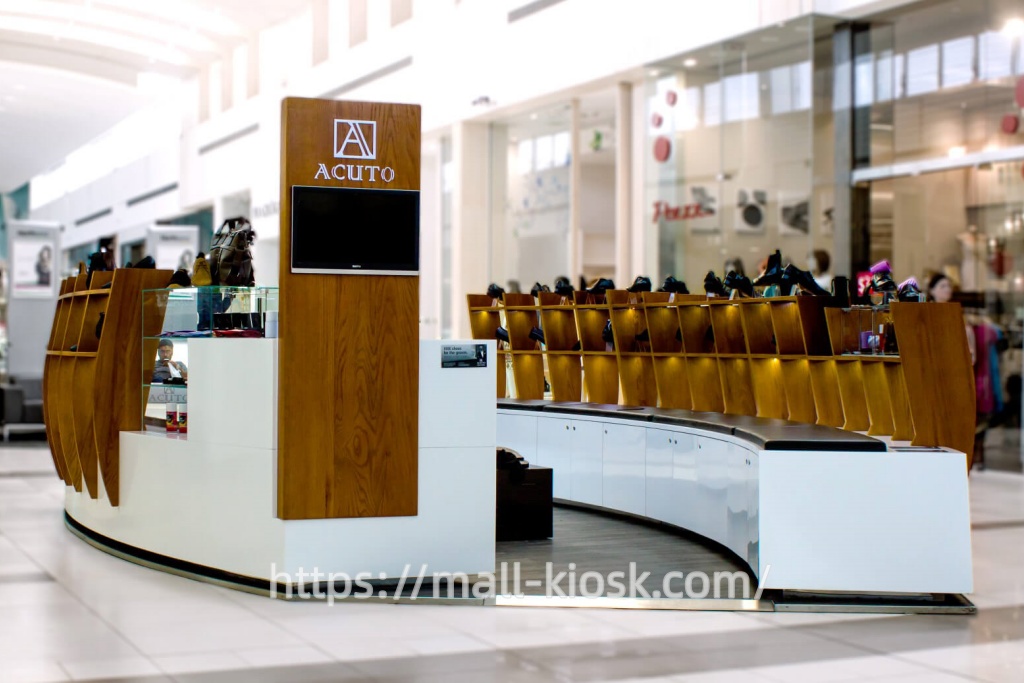 mens leather shoes kiosk