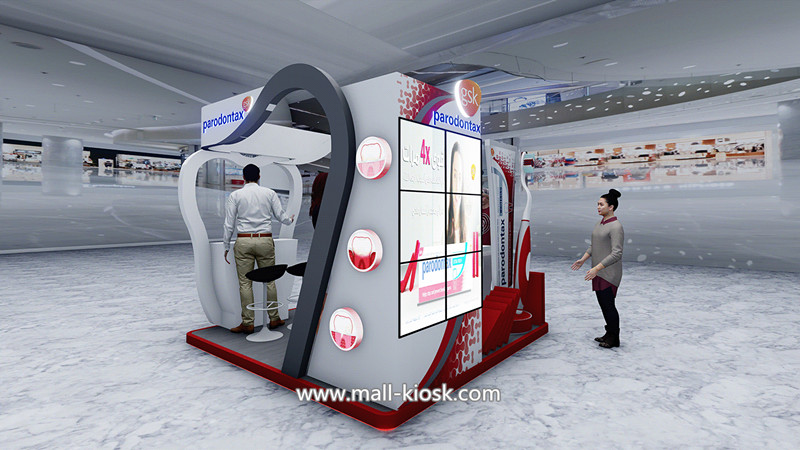 teeth whitening booth