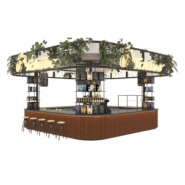 modern coffee stand