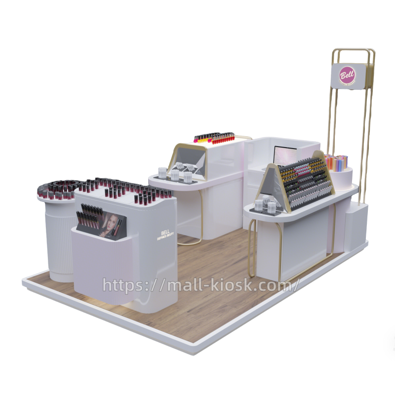 cosmetics display kiosk