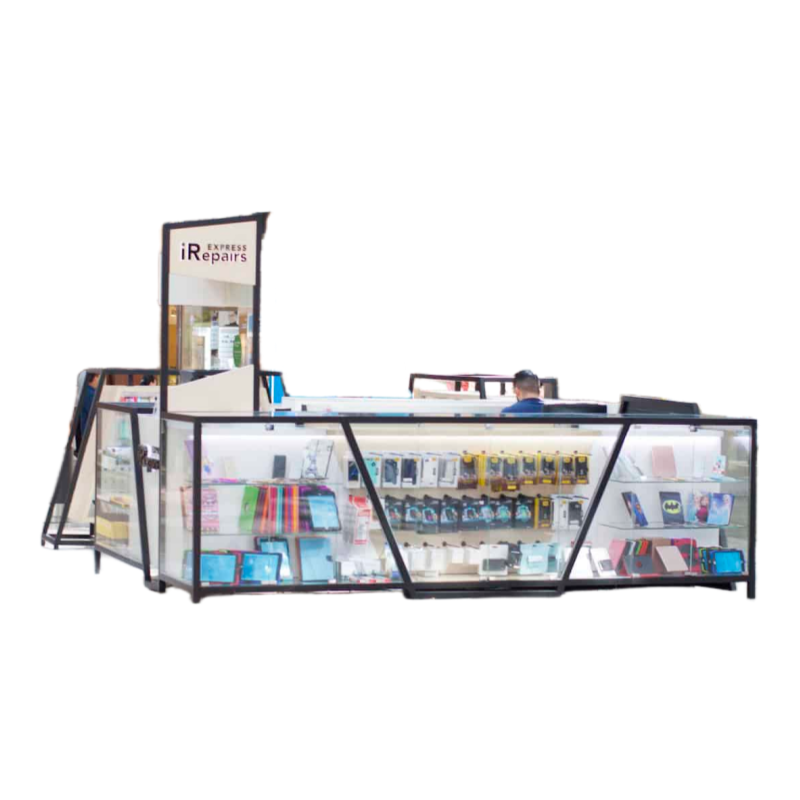 phone accessories kiosk